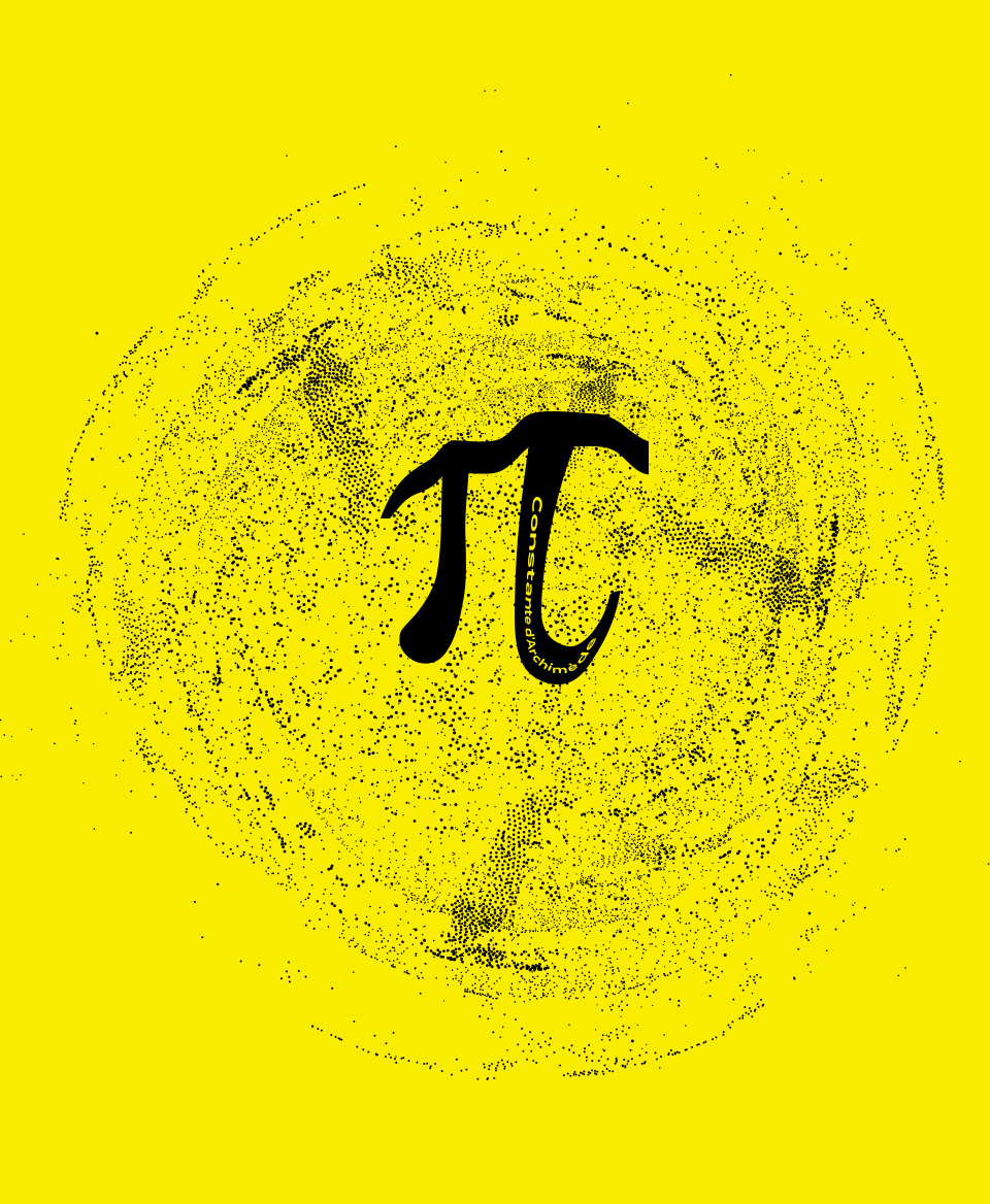 T-shirt Formule Scientifique : PI ou la constante d'Archimède