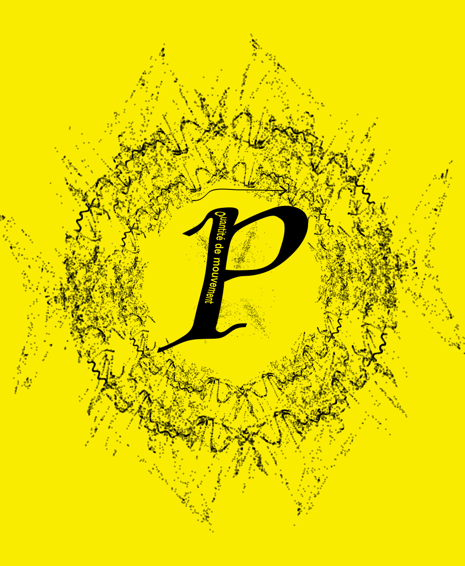 T-shirt Formule Scientifique : Quantité de mouvement