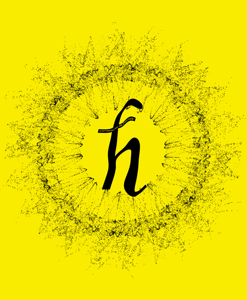 T-shirt Formule Scientifique : h ou la constante de Planck