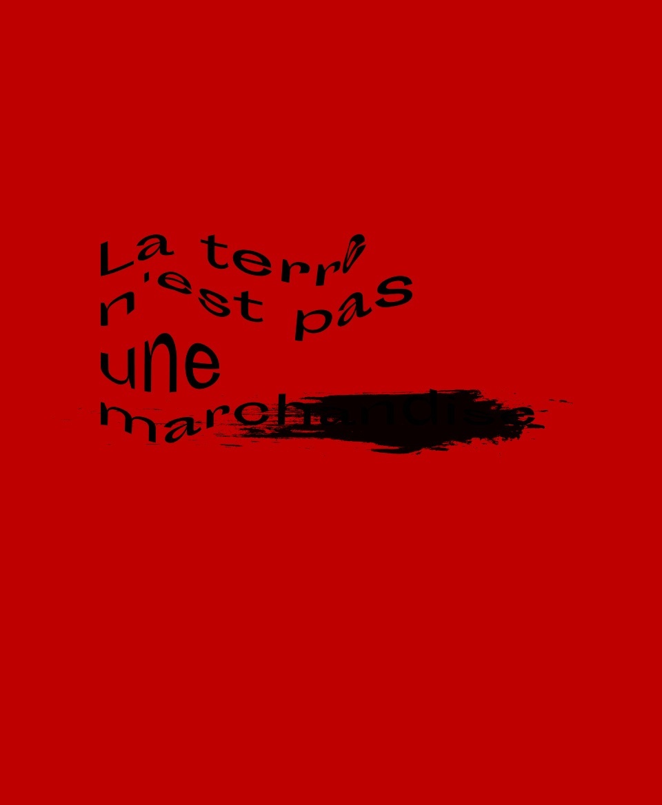 T-shirt non marchandise : La terre n