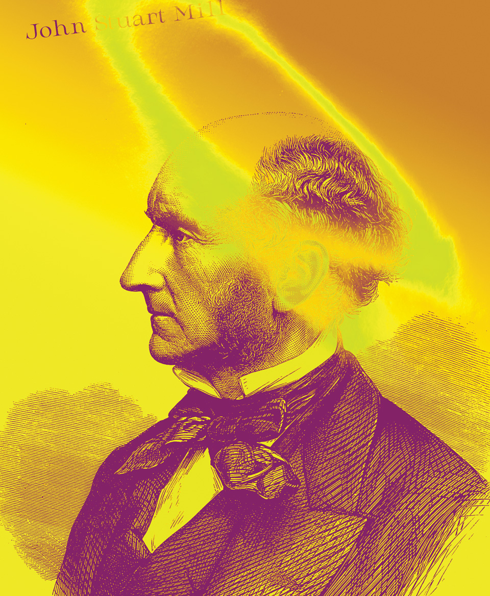 T-shirt économiste : John Stuart Mill