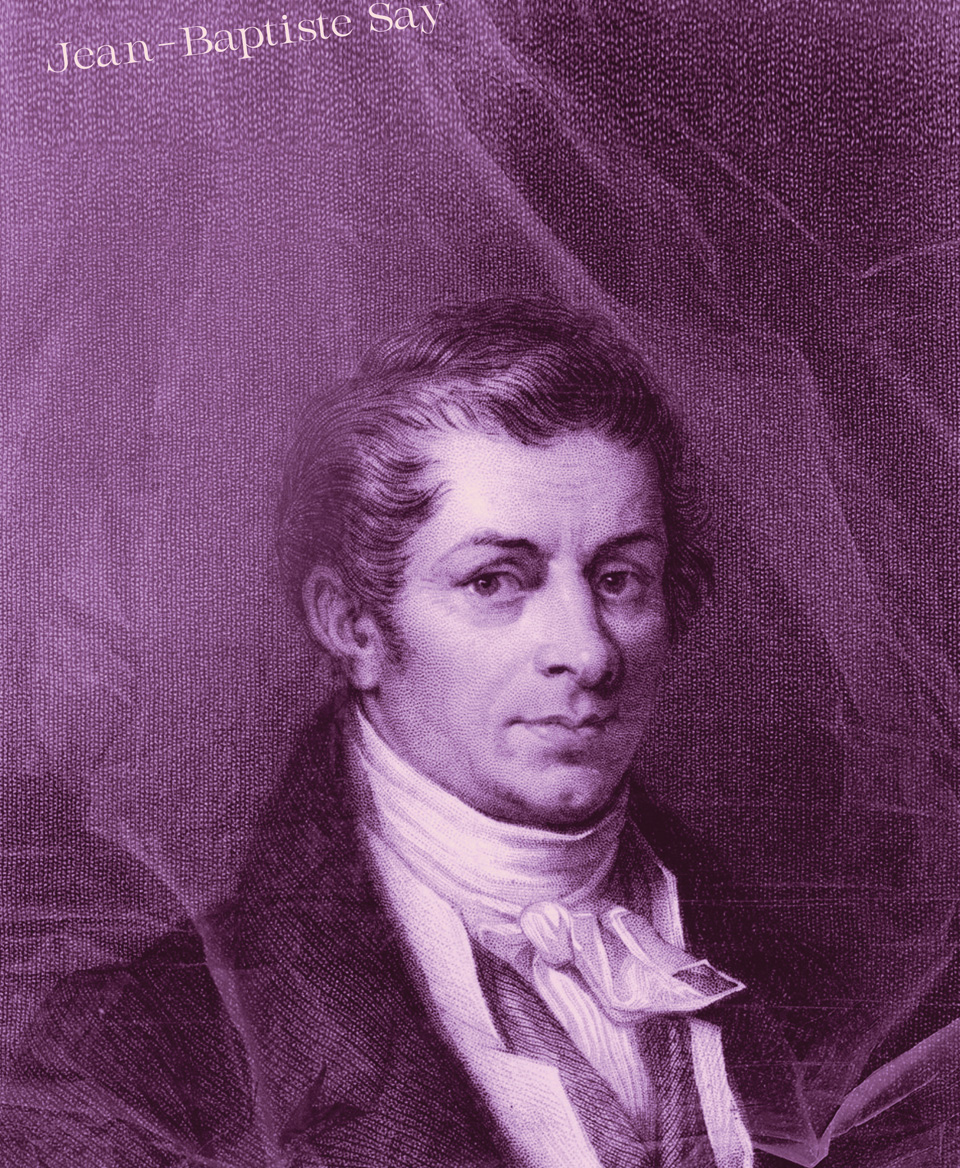 T-shirt économiste : Jean Baptiste Say