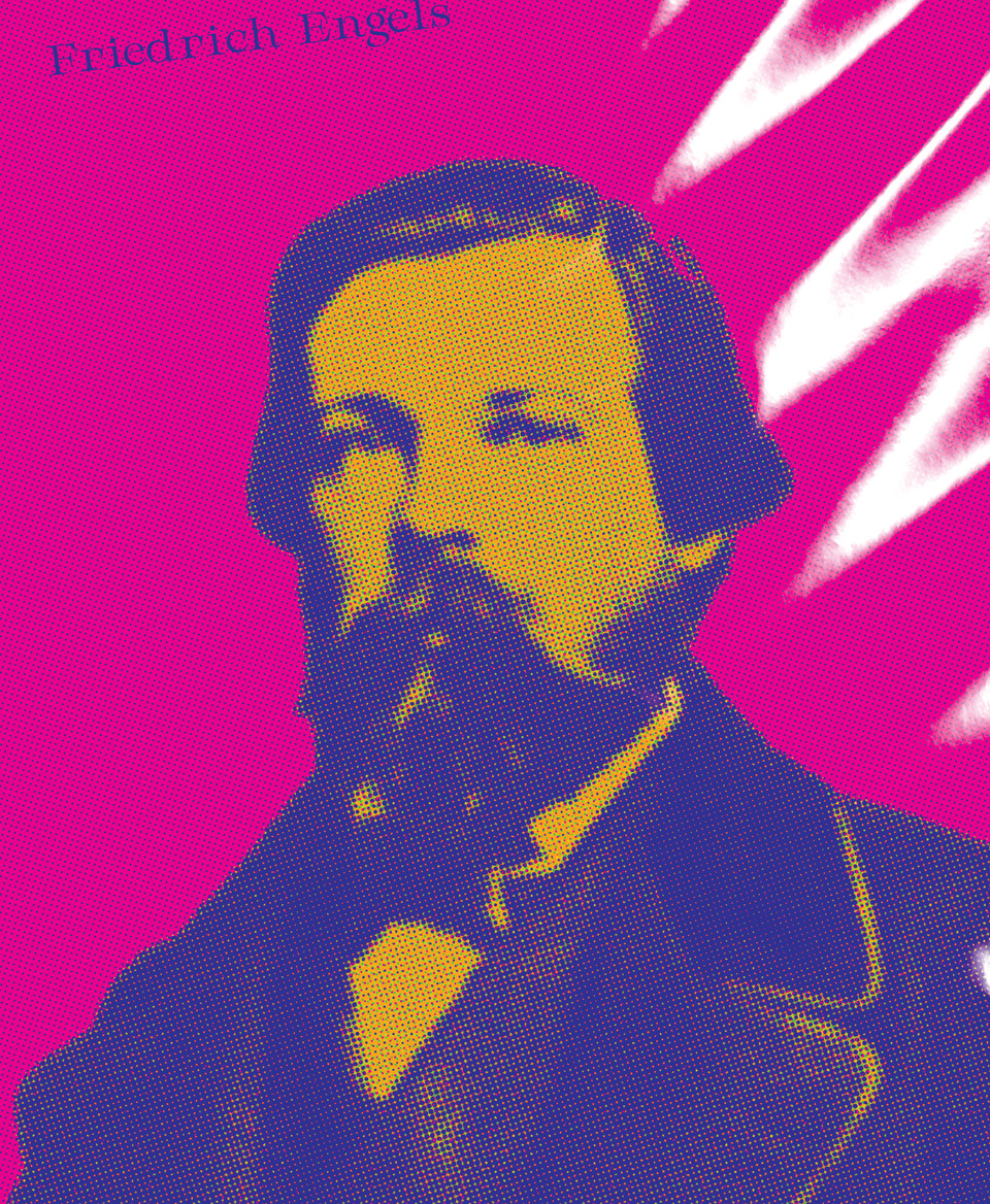 T-shirt économiste : Friedrich Engels