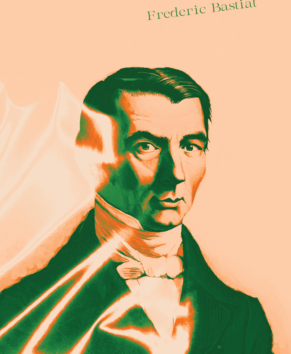 T-shirt économiste : Frederic Bastiat