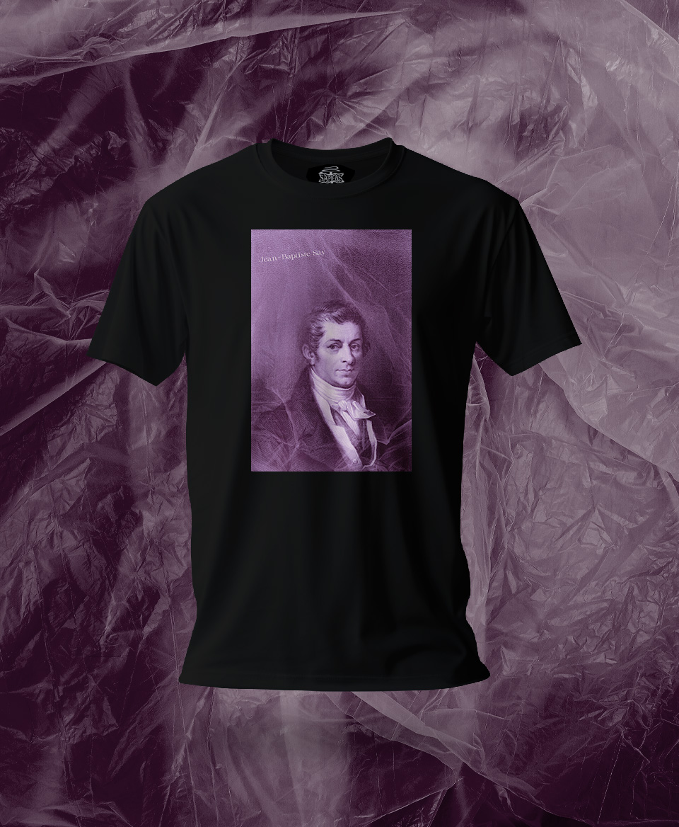 T-shirt économiste : Jean Baptiste Say