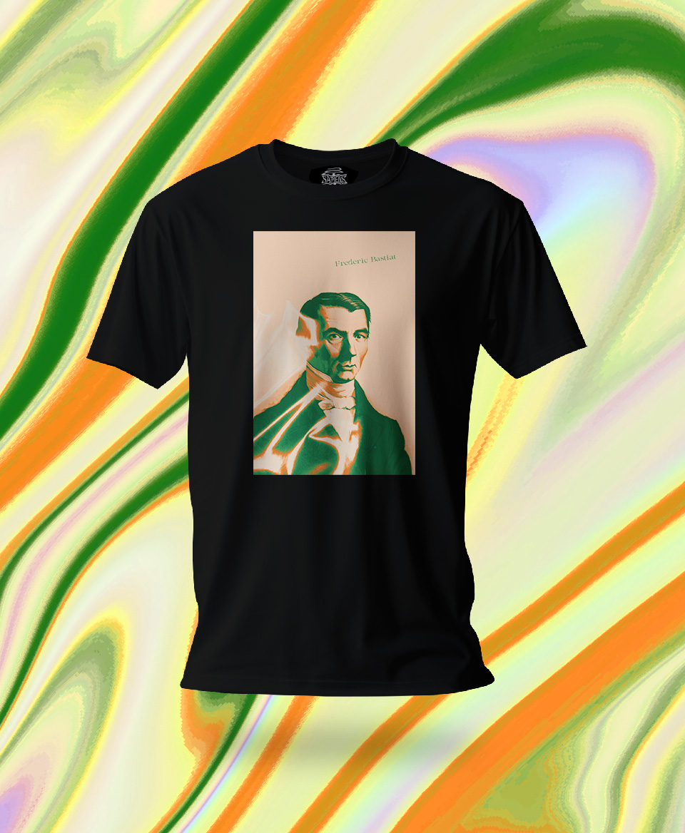T-shirt économiste : Frederic Bastiat