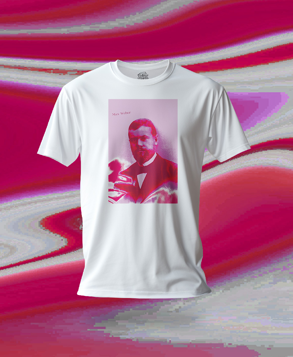 T-shirt économiste : Max Weber