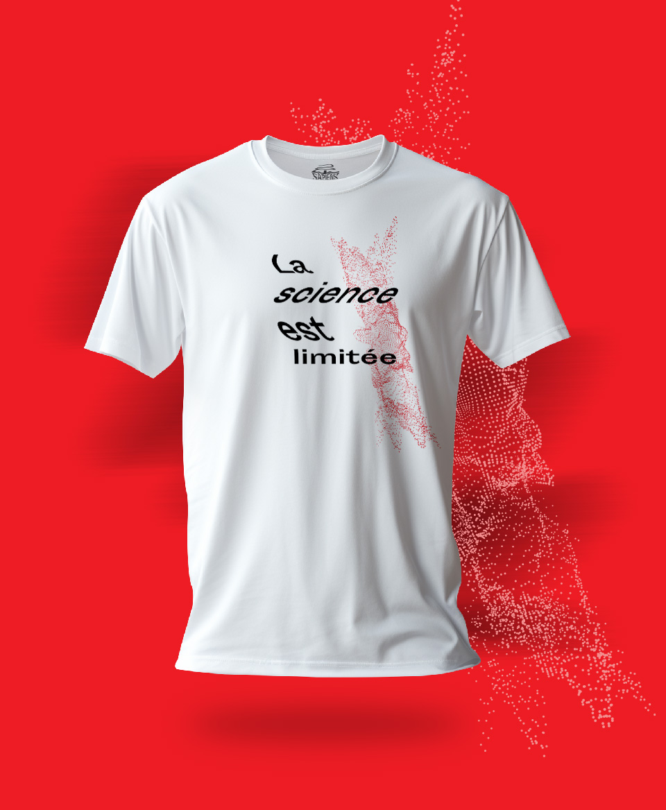 T-shirt Science : La science est limitée