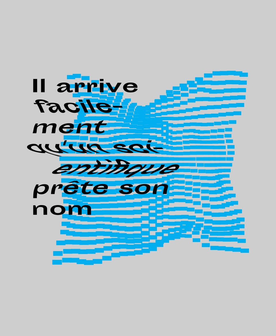 T-shirt Science : Il arrive facilement qu