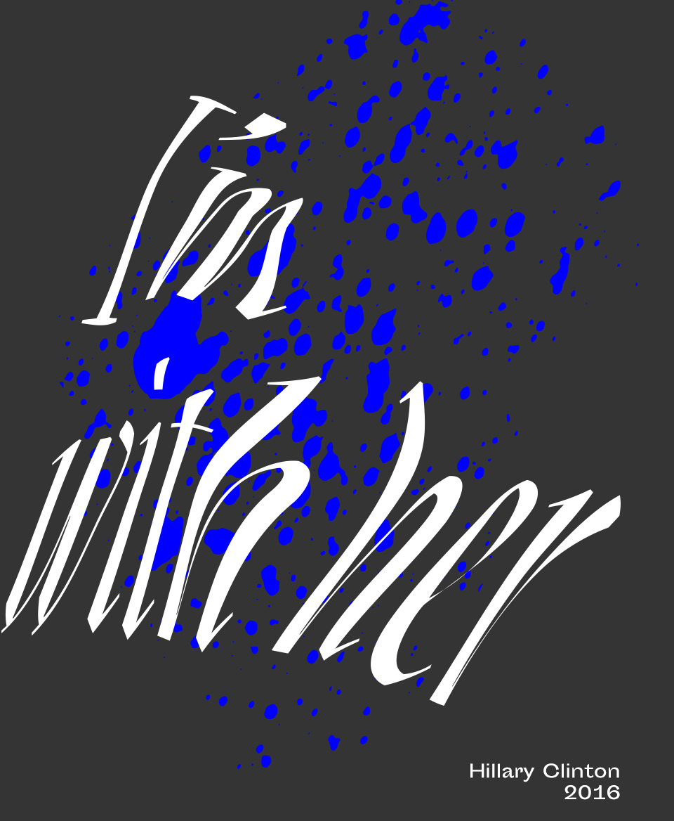 T-shirt Slogan Politique noir : I