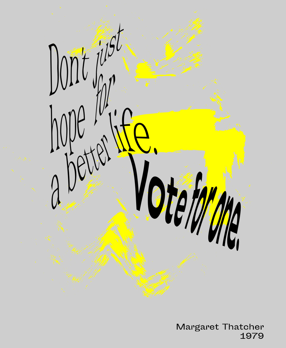 T-shirt Slogan Politique blanc : Don