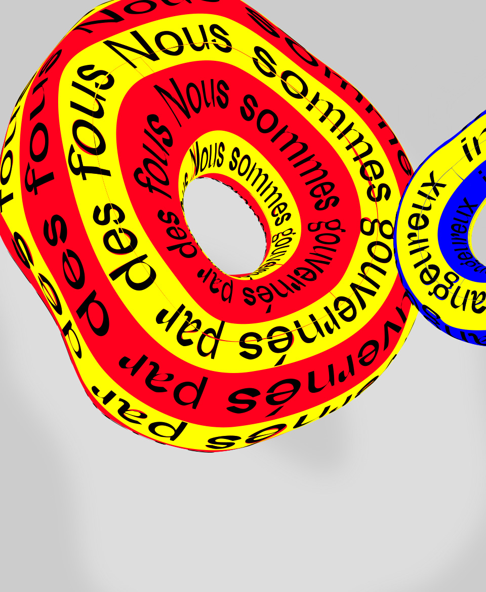 T-shirt fou sapiens : Nous sommes gouverné par des FOUS