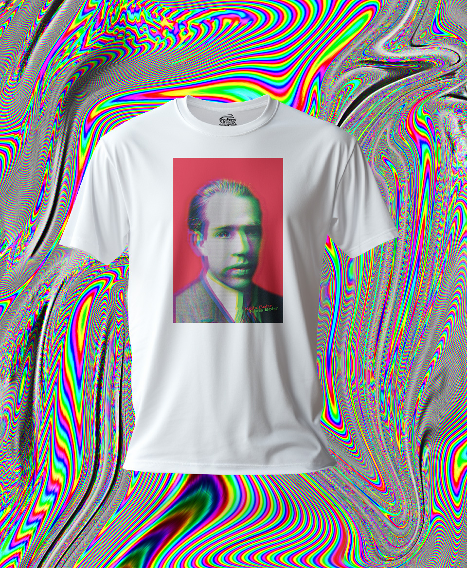 T-shirt Congrès Solvay : Niels Bohr