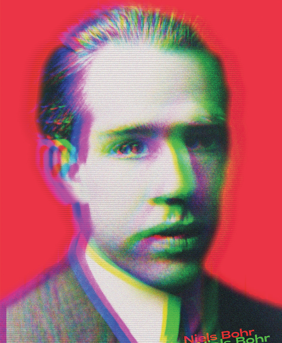 T-shirt Congrès Solvay : Niels Bohr