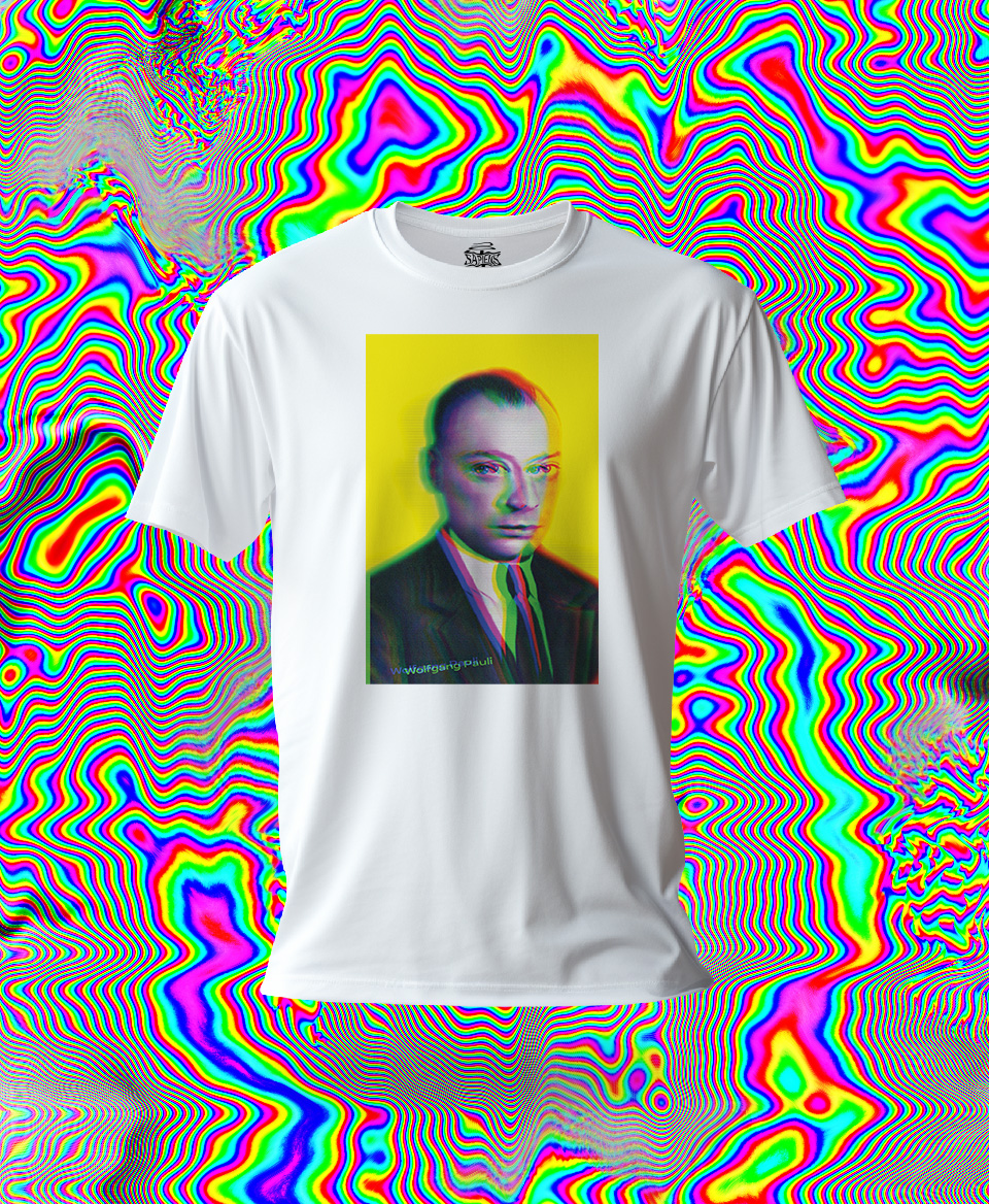 T-shirt Congrès Solvay : Wolfgang Pauli