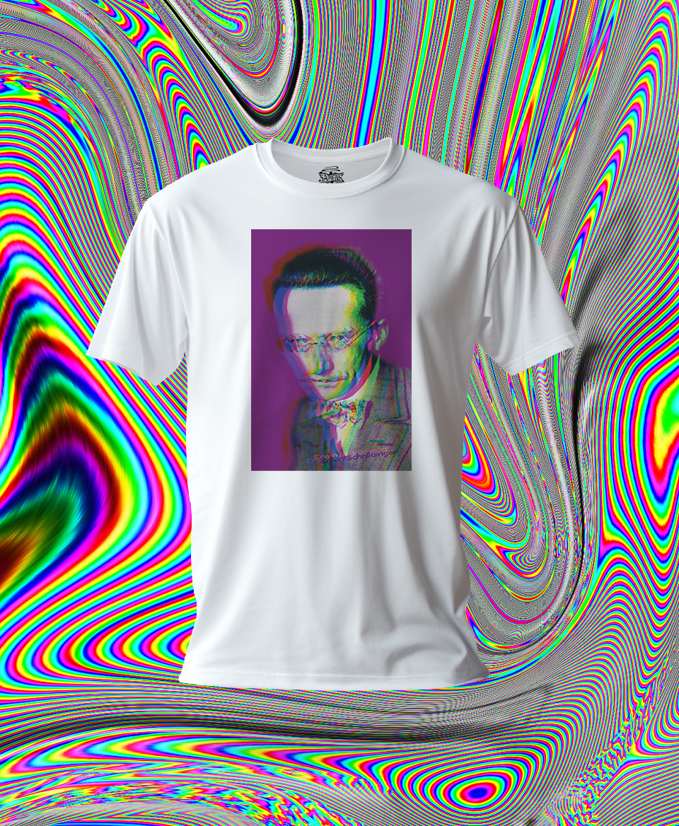 T-shirt Congrès Solvay : Erwin Schrödinger