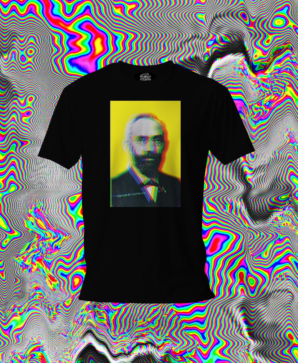 T-shirt Congrès Solvay : Hendrik Lorentz