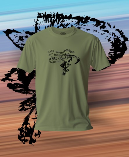 T-shirt #Bullshit : Les promesses en politique c'est du bullshit