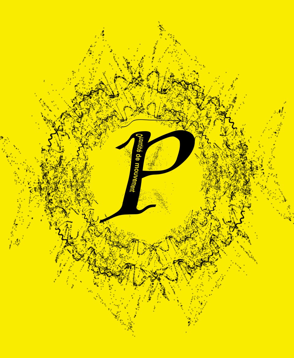 T-shirt Formule Scientifique : Quantité de mouvement