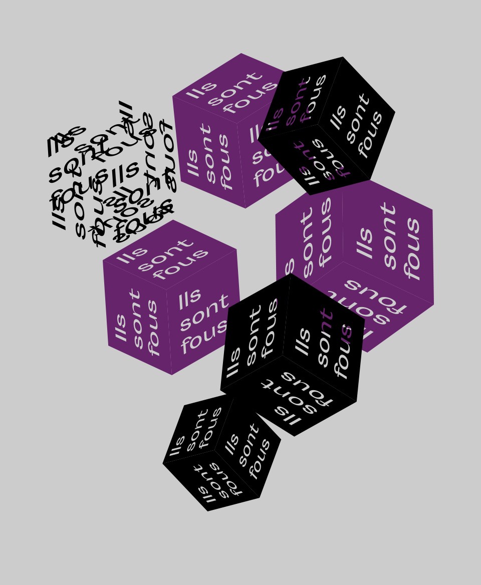 T-shirt fou sapiens : Ils sont fous IV