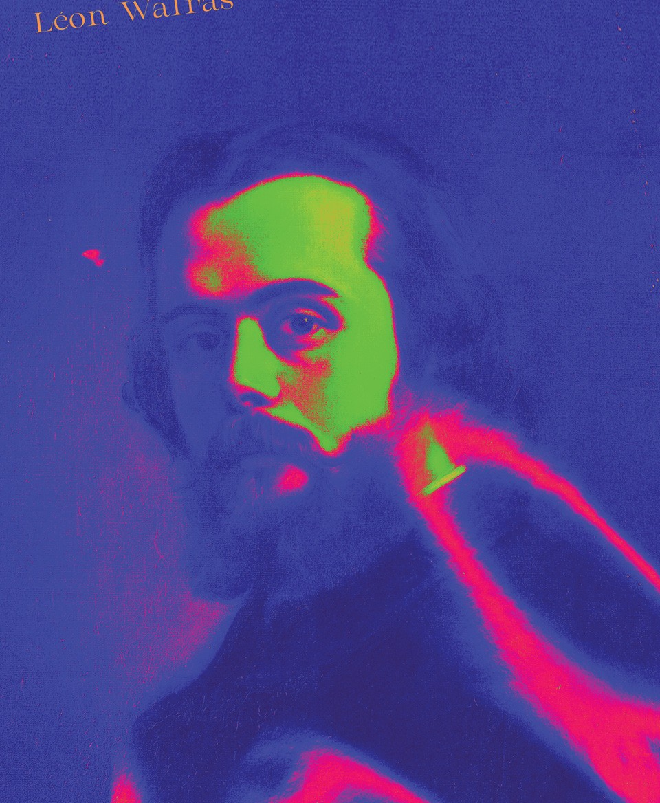 T-shirt économiste : Léon Walras