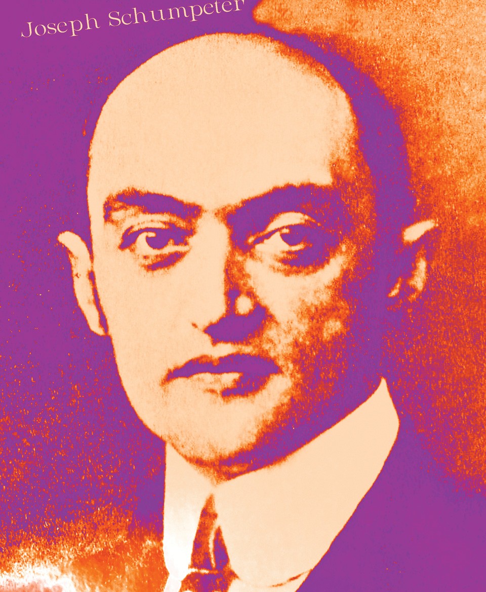 T-shirt économiste : Joseph Schumpeter