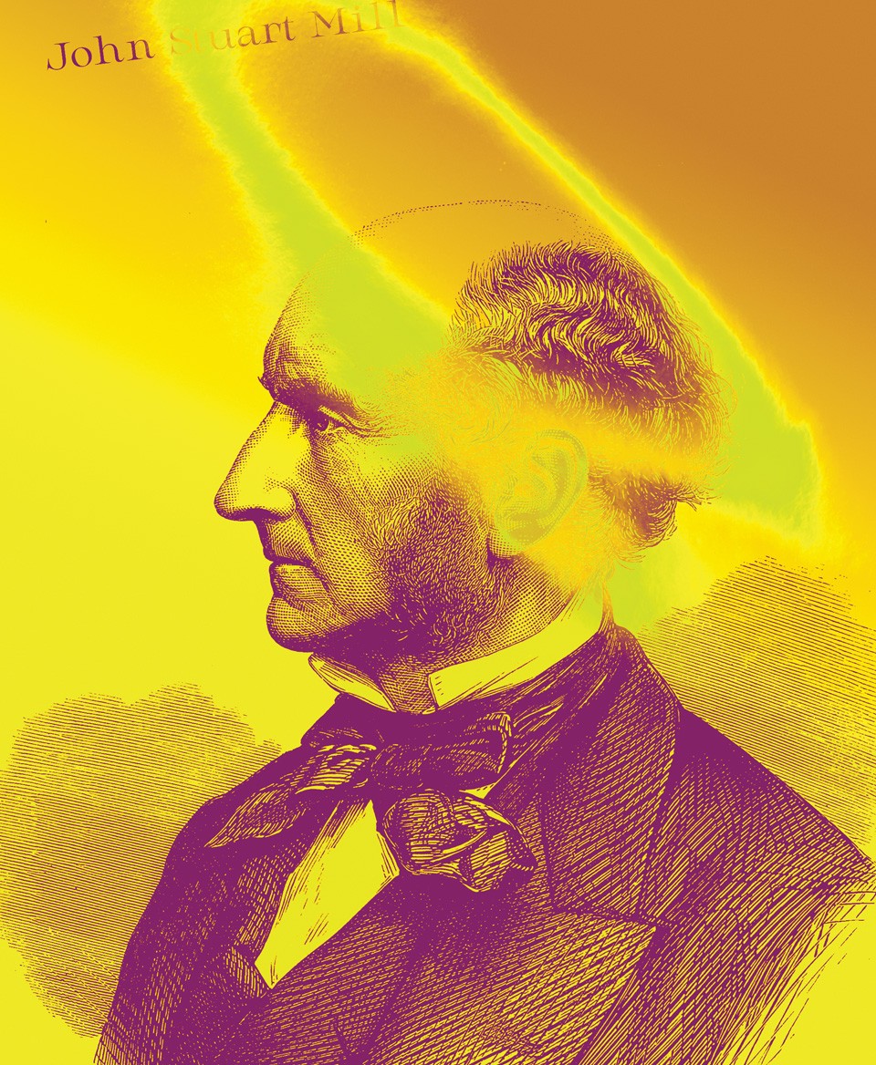 T-shirt économiste : John Stuart Mill