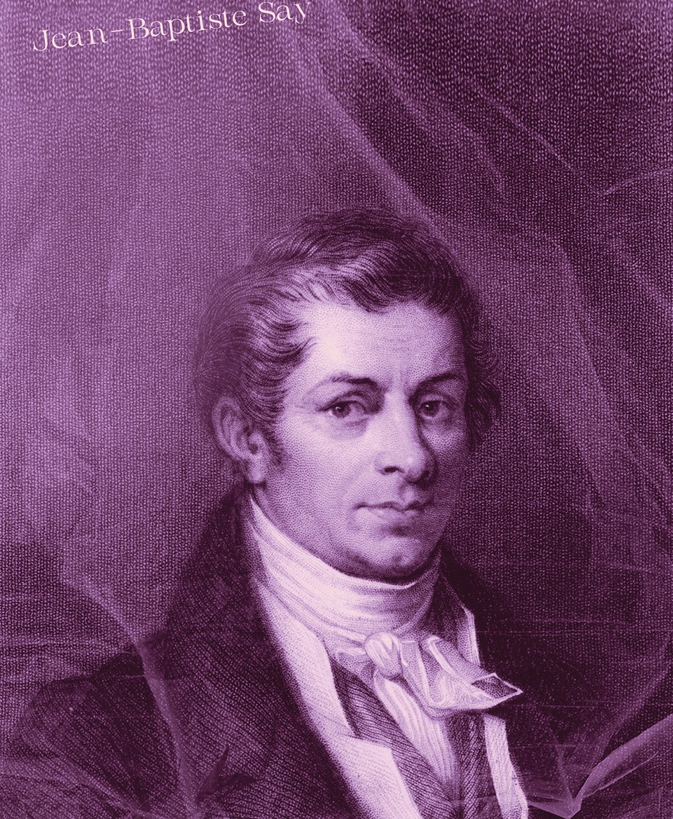 T-shirt économiste : Jean Baptiste Say