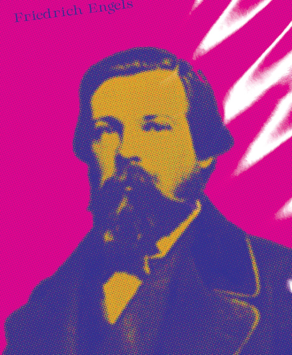 T-shirt économiste : Friedrich Engels