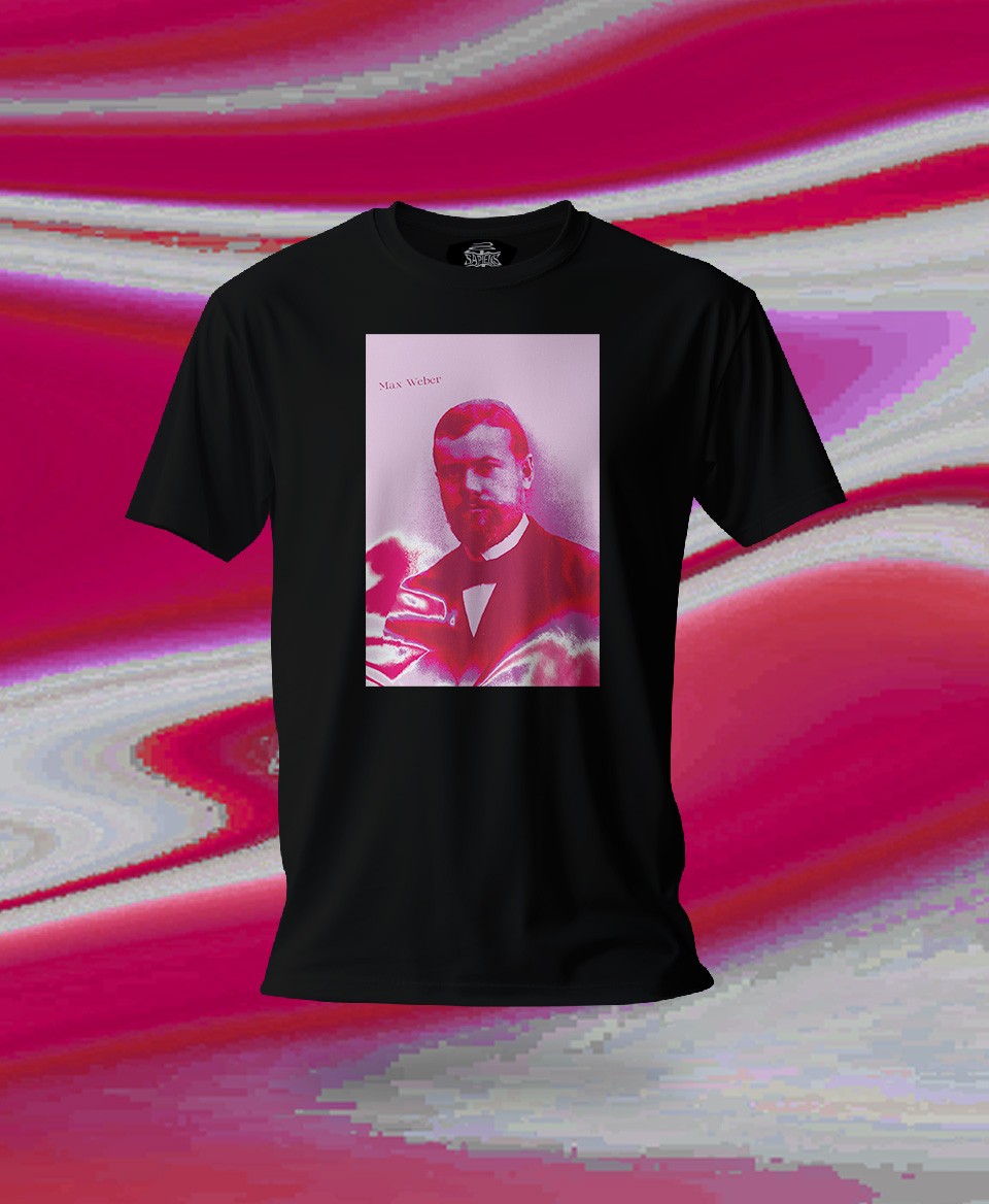 T-shirt économiste : Max Weber