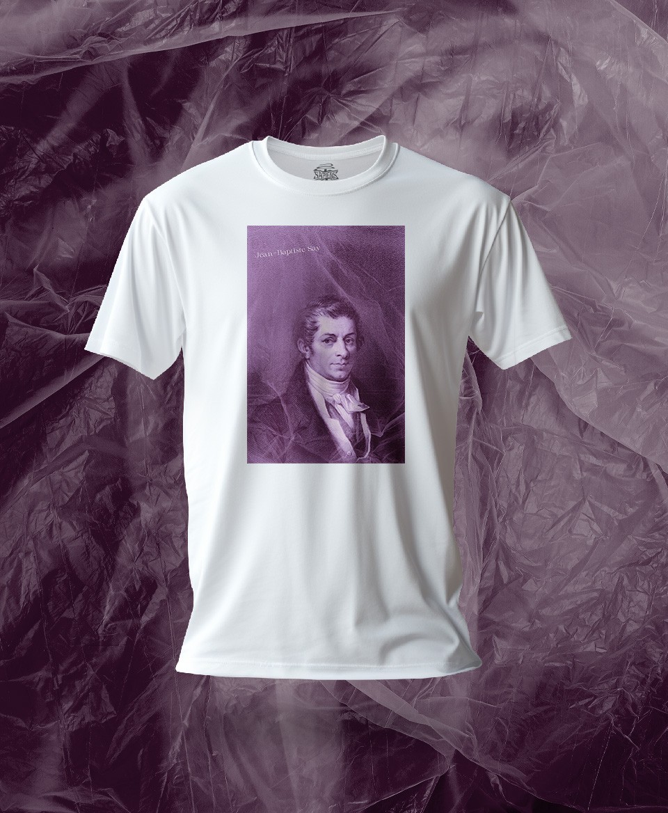 T-shirt économiste : Jean Baptiste Say