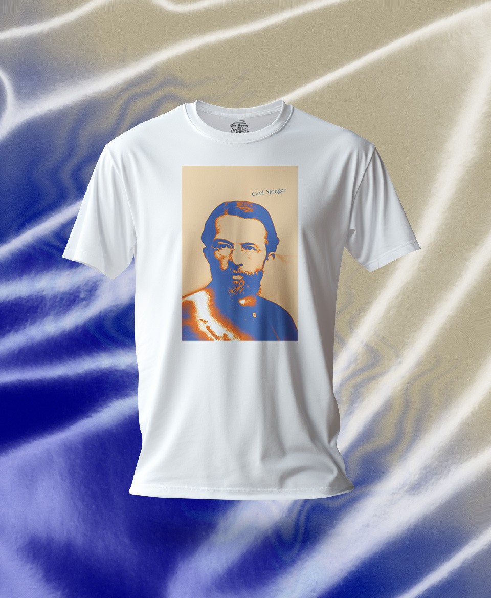 T-shirt économiste : Carl Menger