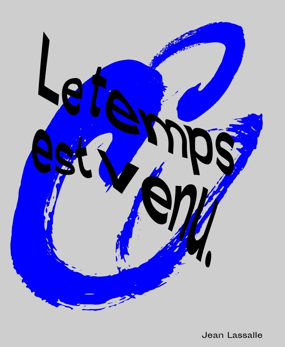 T-shirt Slogan Politique blanc : Le temps est venu.