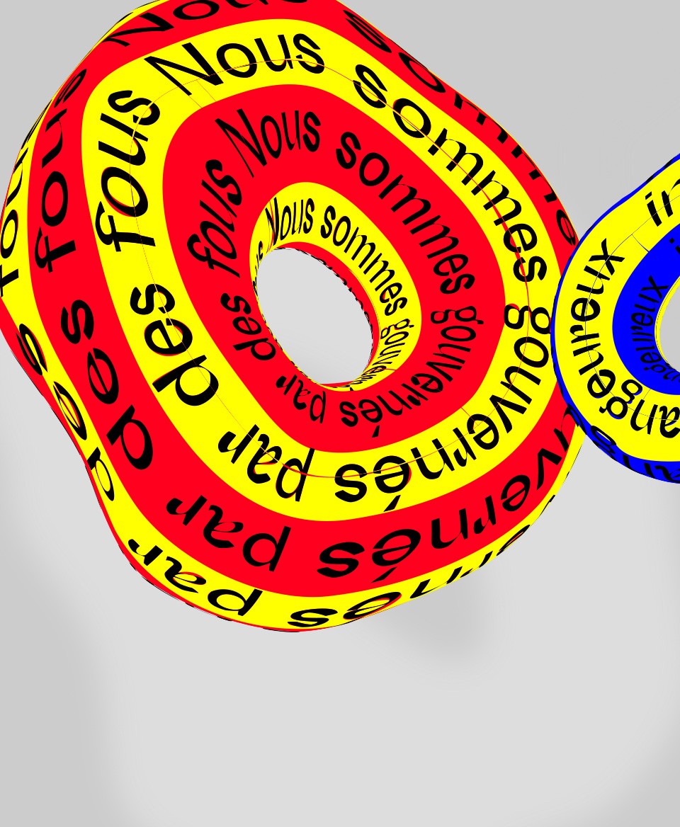 T-shirt fou sapiens : Nous sommes gouverné par des FOUS