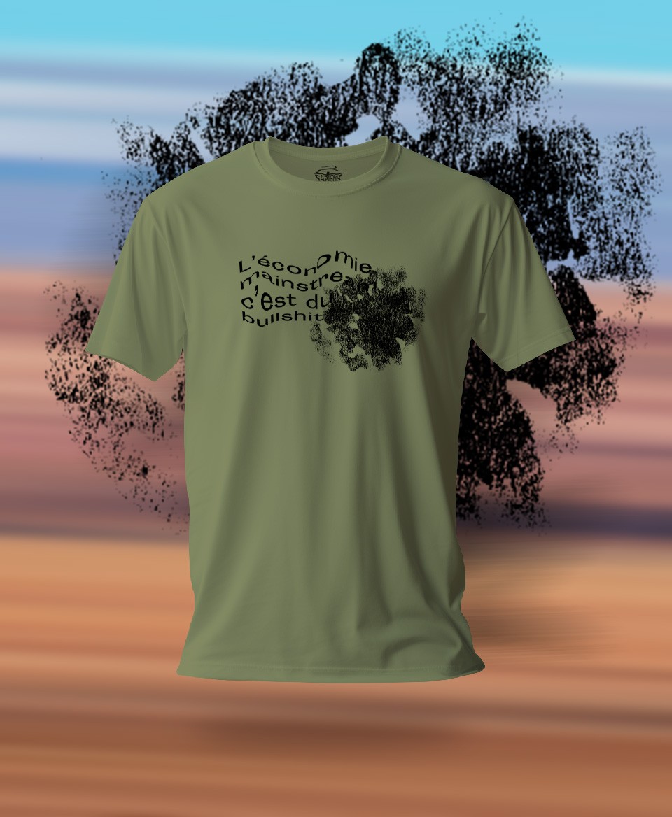 T-shirt #Bullshit: L'économie mainstream c'est du bullshit