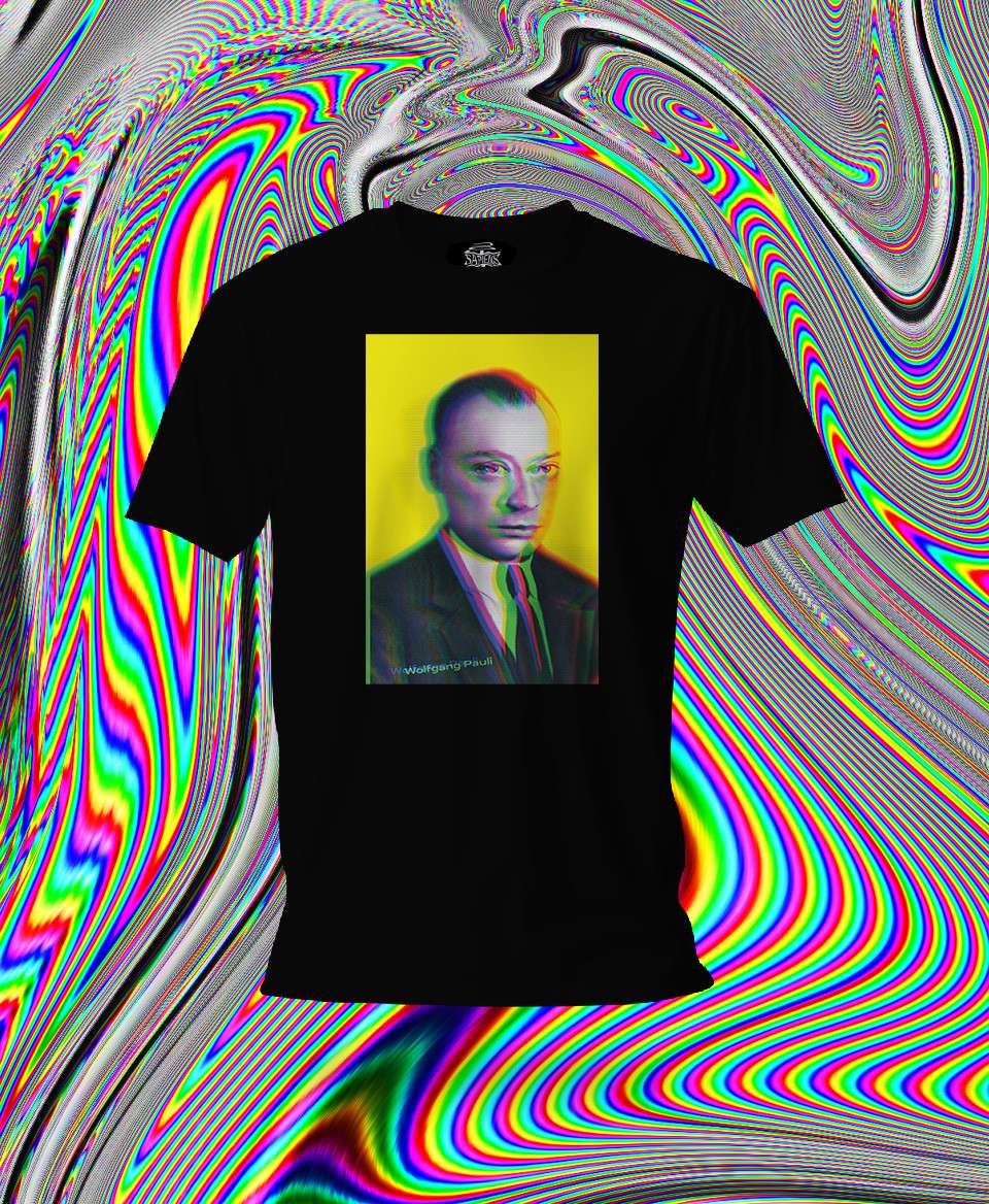T-shirt Congrès Solvay : Wolfgang Pauli